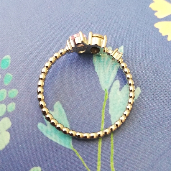 Moonstone Sterling Silver Ring. Size 8. - Picture 3 of 6